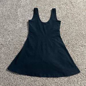 Beyond Yoga Charcoal Mini Dress